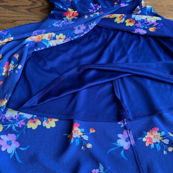 By & By Floral BlueAsylums Dress - Picture 10 of 12